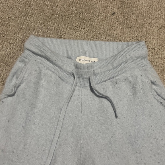 Something Navy Cashmere Sweatpants Size XS - Picture 3 of 5